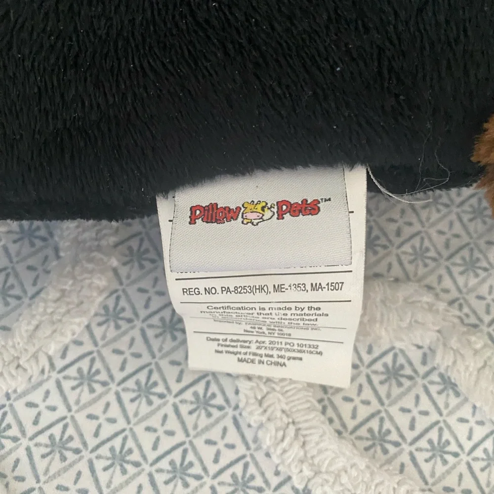 NFL Pittsburgh Steelers Bear Pillow Pet in good used condition
